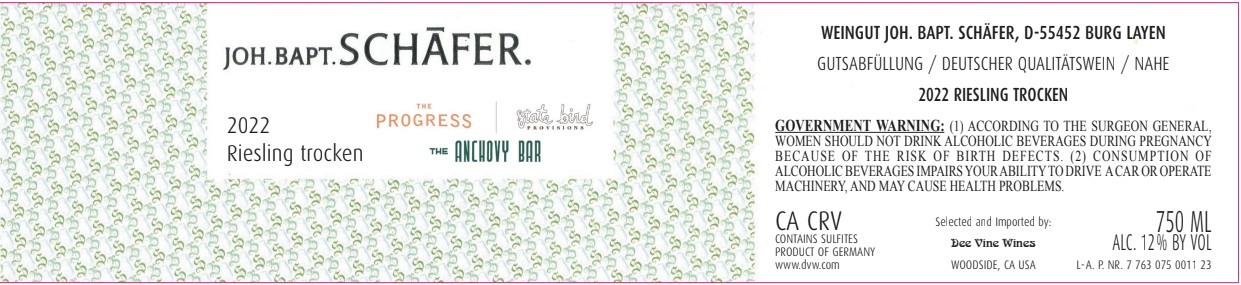 Progress Riesling Trocken