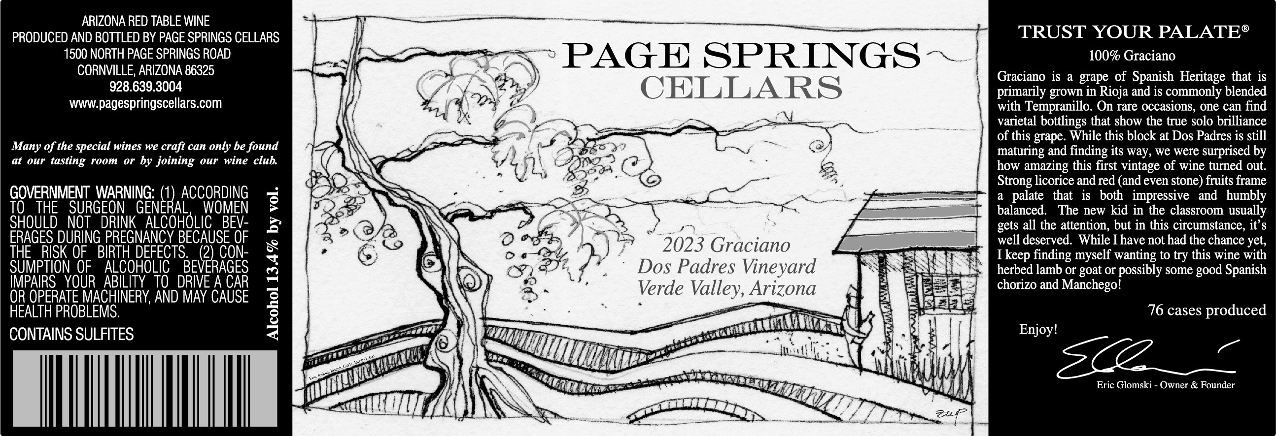 Arizona Red Table Wine