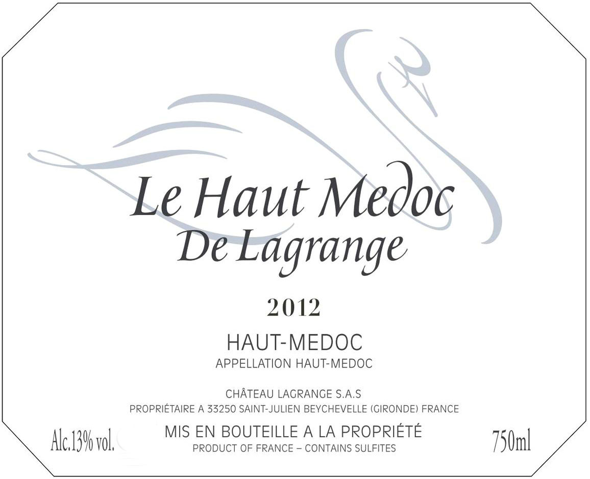 Le Haut Medoc De Lagrange