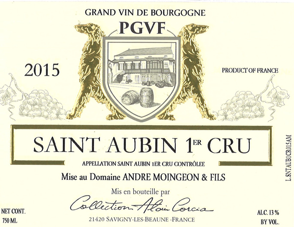 Saint Aubin 1er Cru