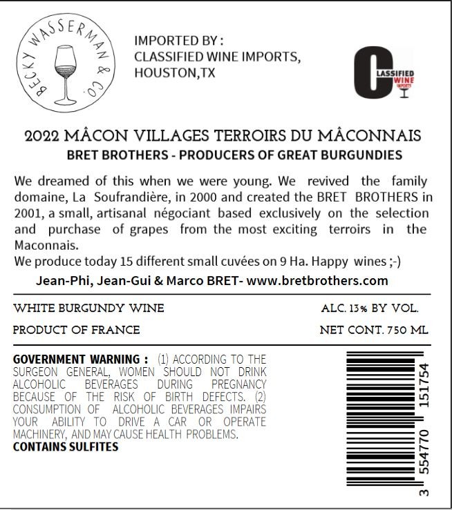 Terroirs Du Maconnais