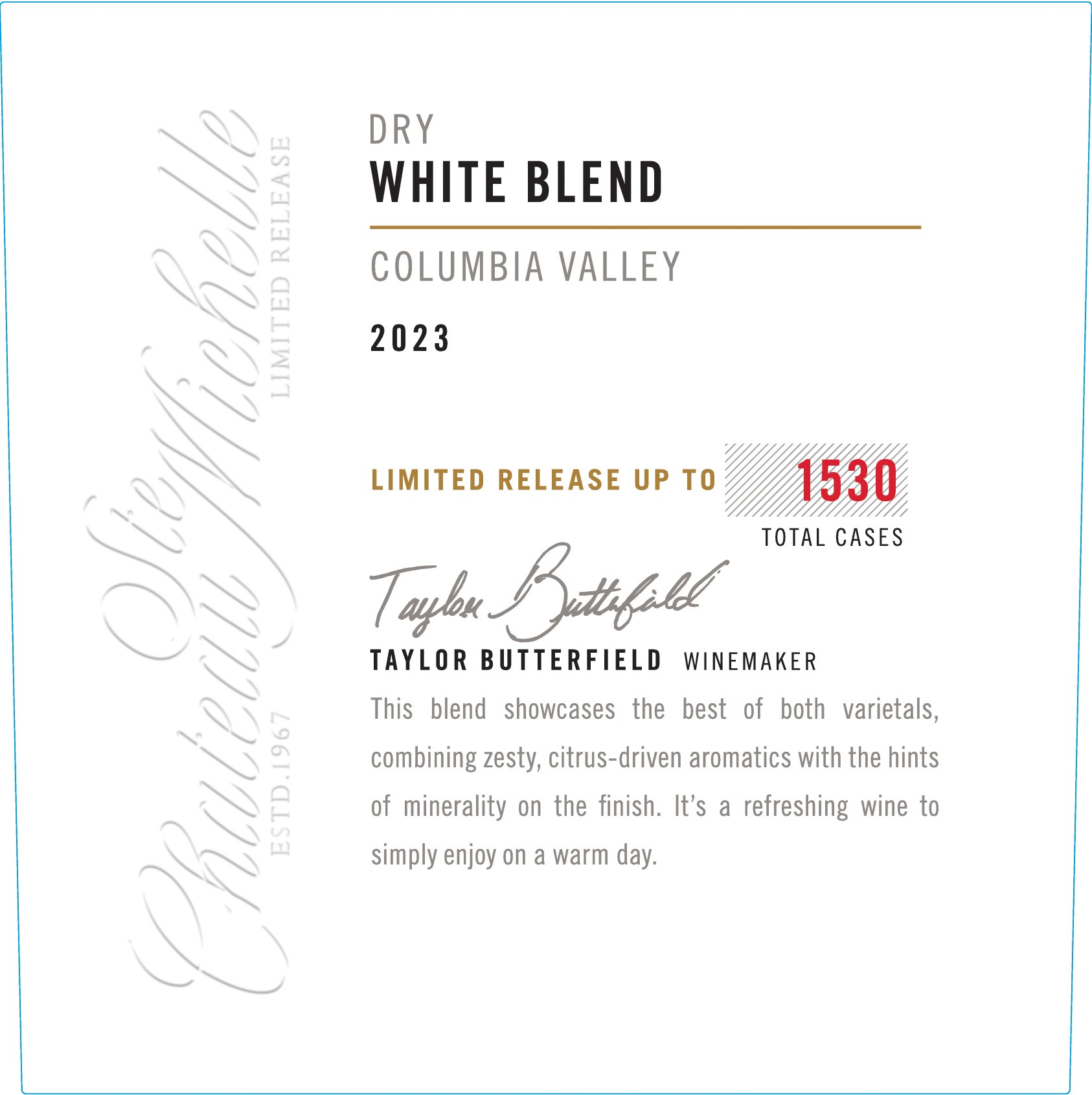 Chateau Michelle Dry White Blend