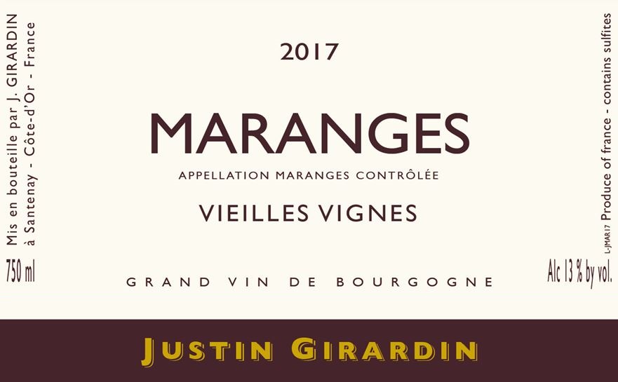 Maranges Vieilles Vignes