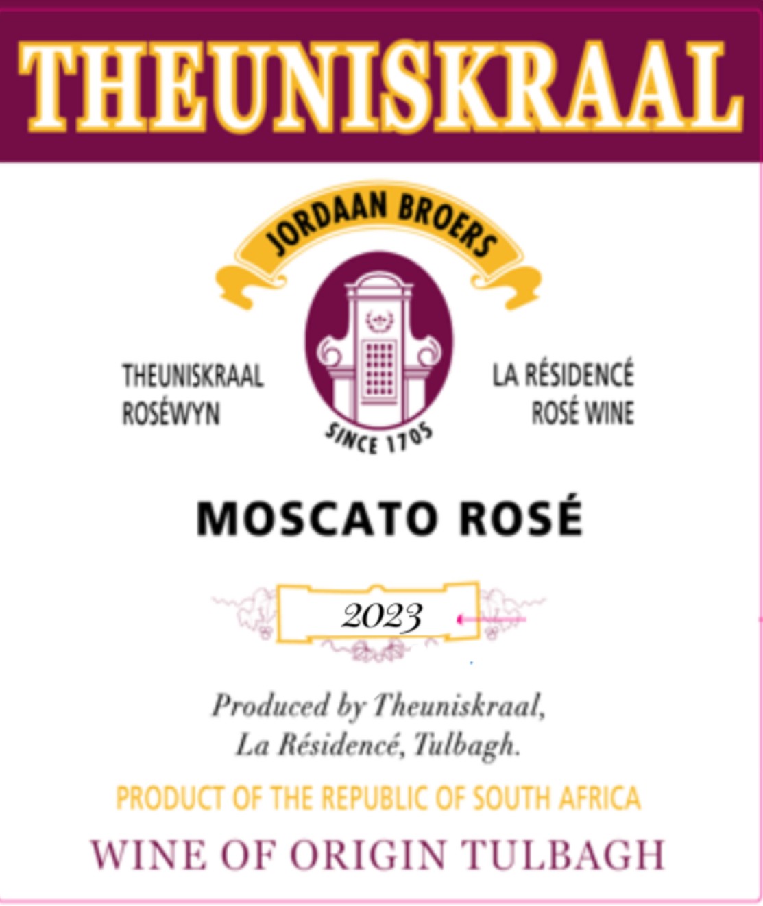Moscato Rose