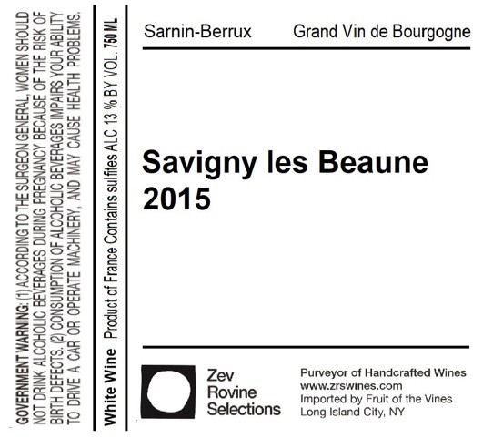 Savigny les Beaune