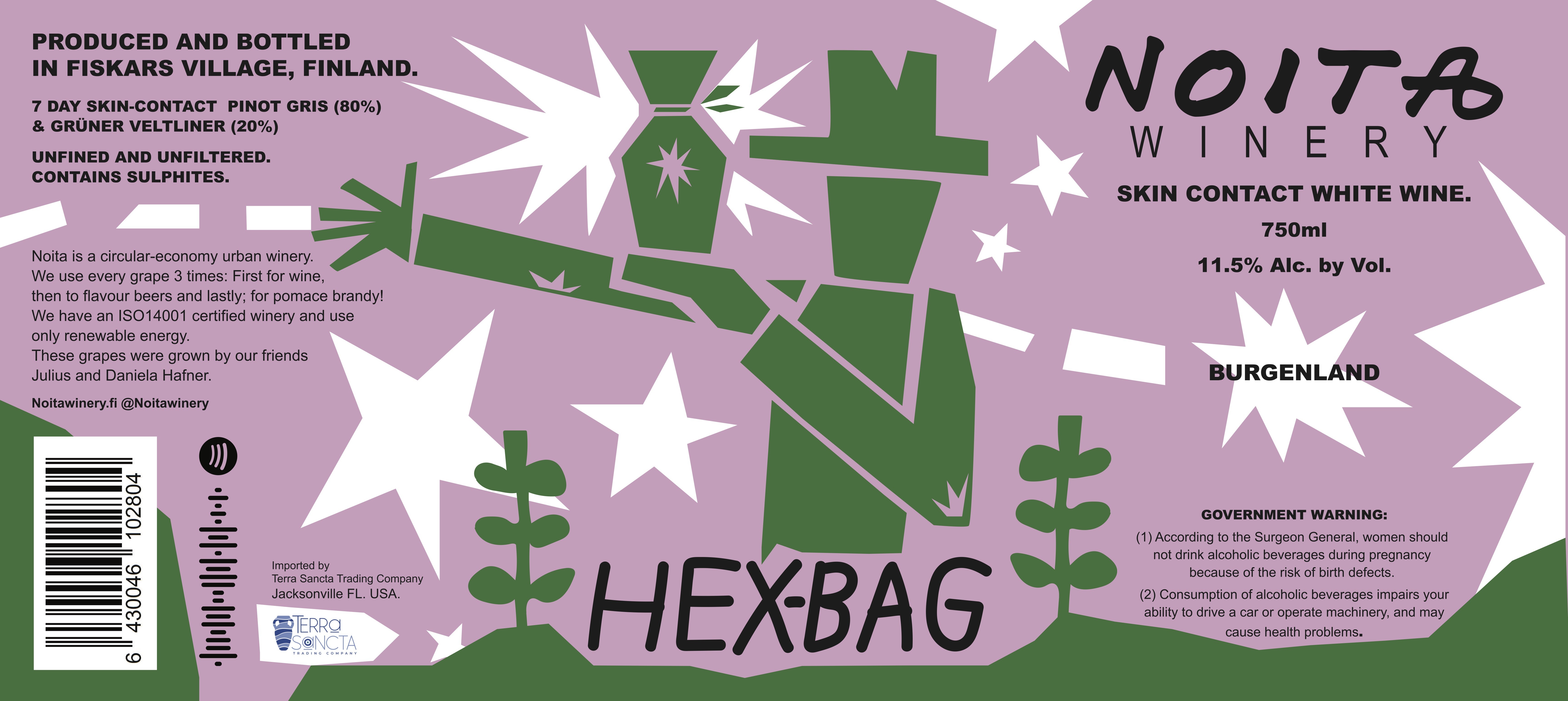 Noita Skin Contact White Wine