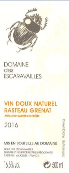 Vin Doux Naturel Grenat