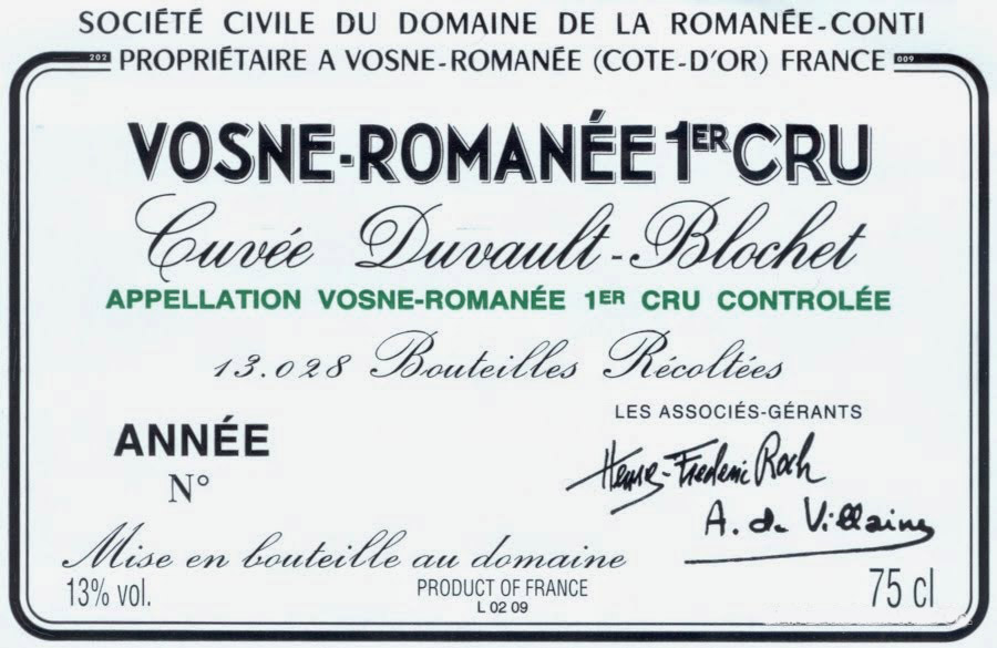 Cuvee Duvault-Blochet