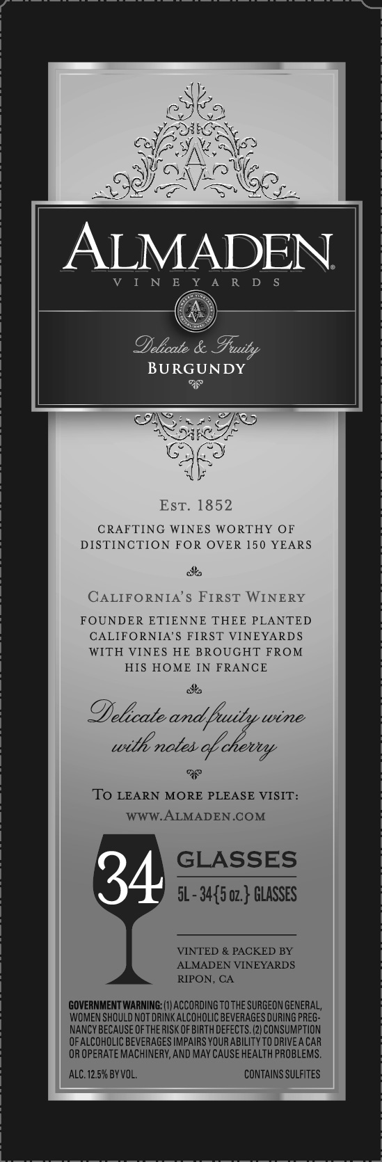 Delicate & Fruity Burgundy