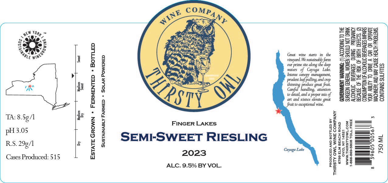 Semi-Sweet Riesling
