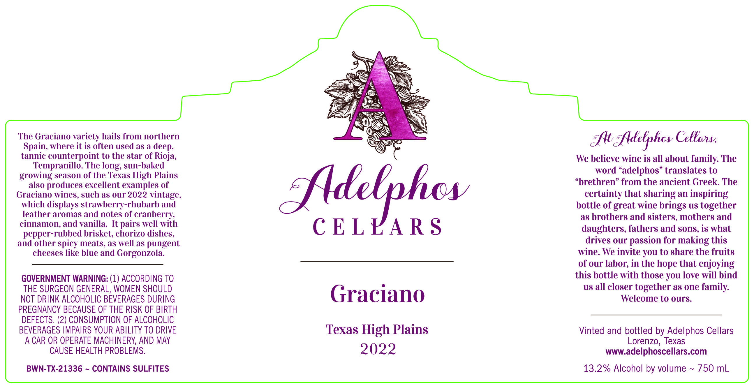 Graciano Texas High Plains