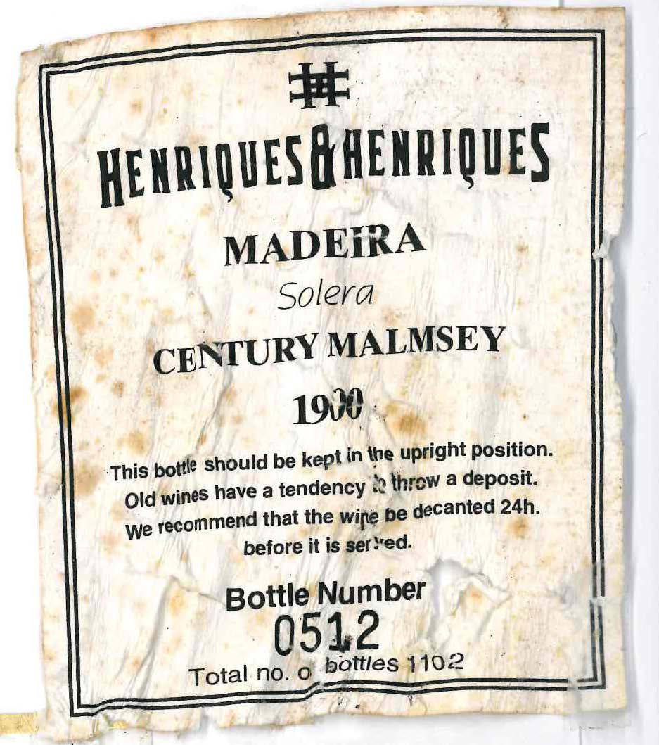 Century Malmsey