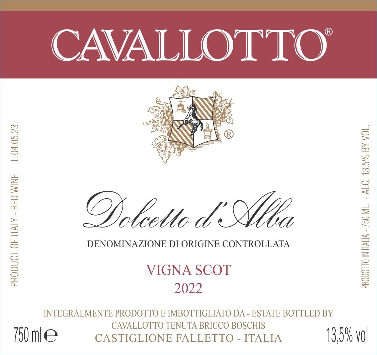 Dolcetto D'alba Vigna Scot