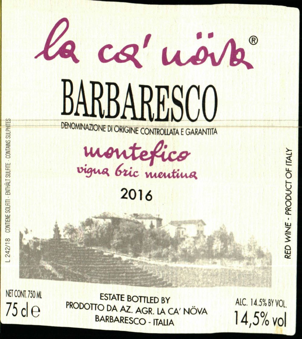 Montefico Vigna Bric Mentina