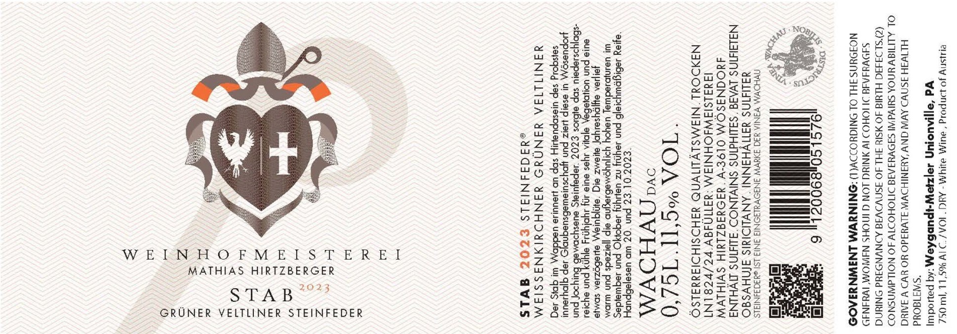 Steinfeder Grüner Veltliner