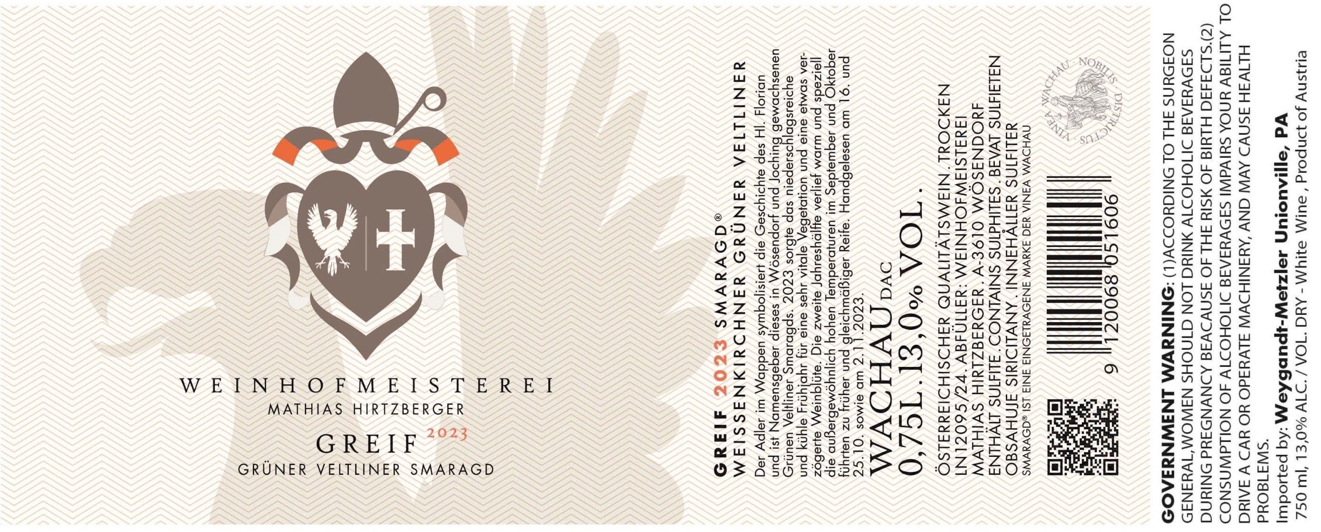 Greif Grüner Veltliner Smaragd
