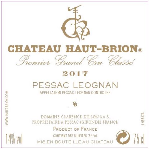 Chateau Haut-Brion Premier Grand Cru Classe