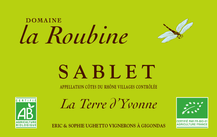 Sablet La Terre D'yvonne