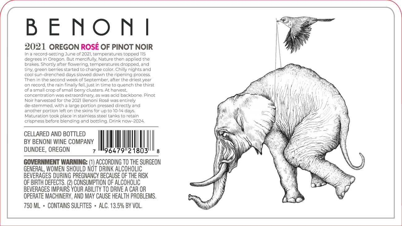 Rosé Of Pinot Noir