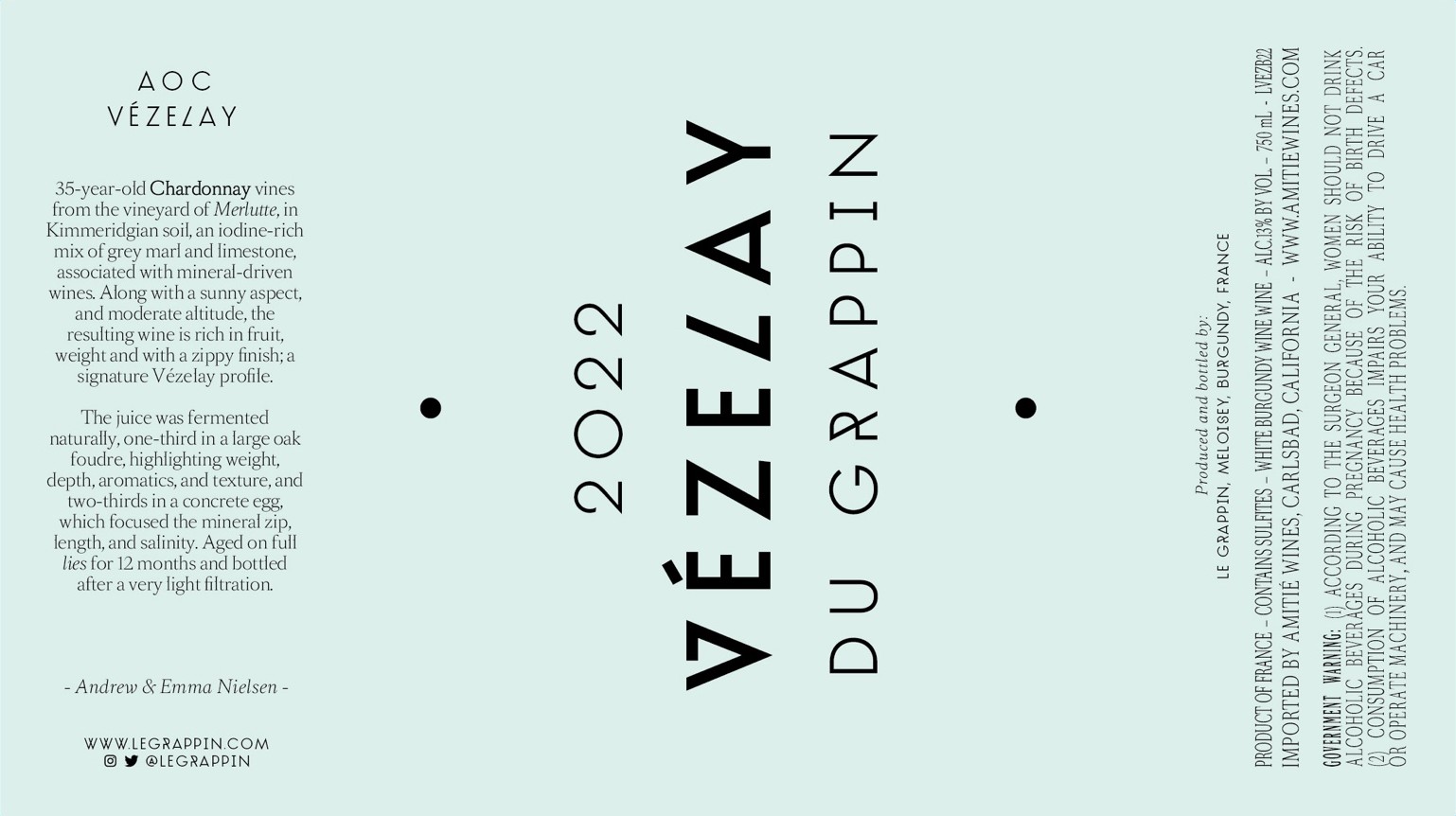 Vézelay 35 - Year - Old Chardonnay