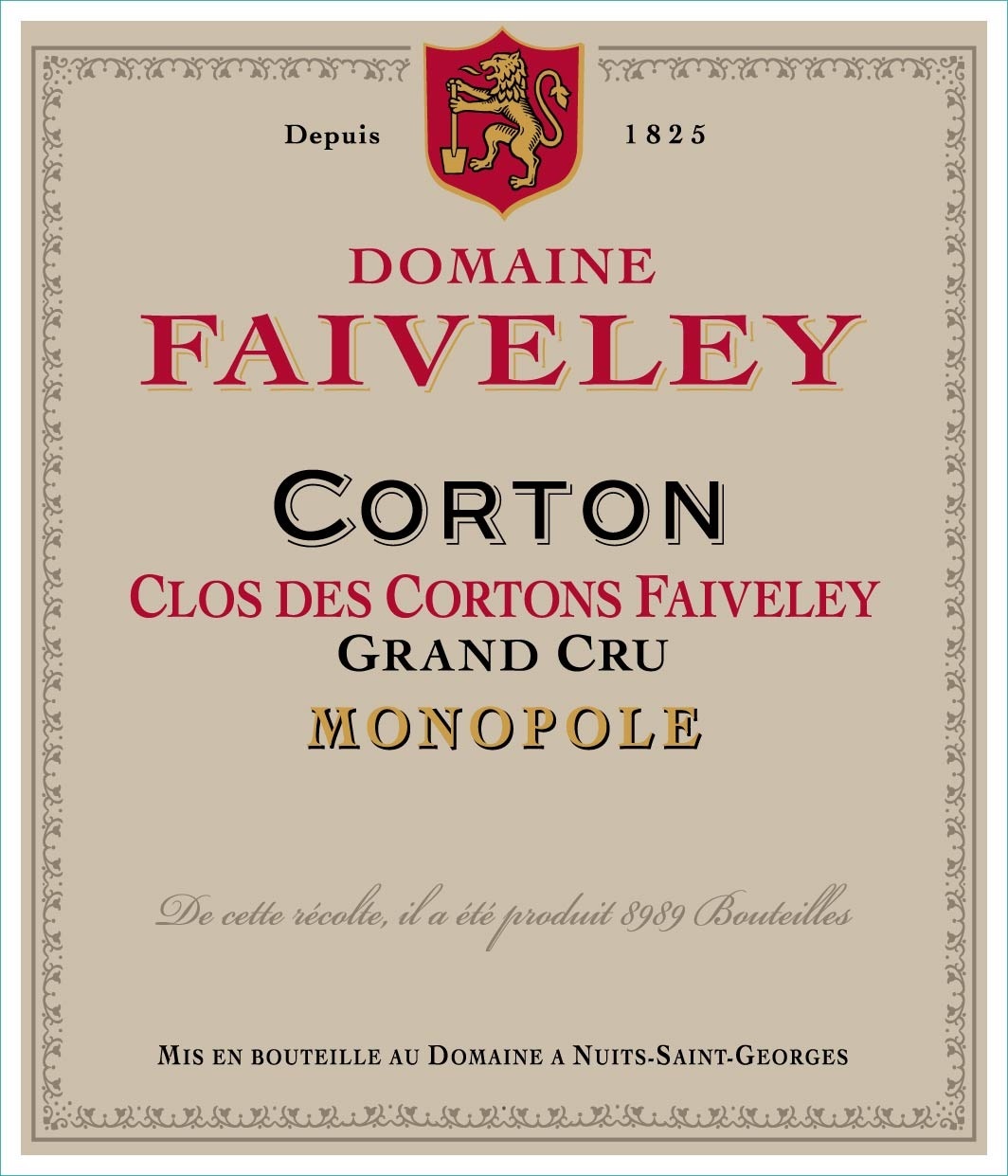 Clos des Cortons Faiveley