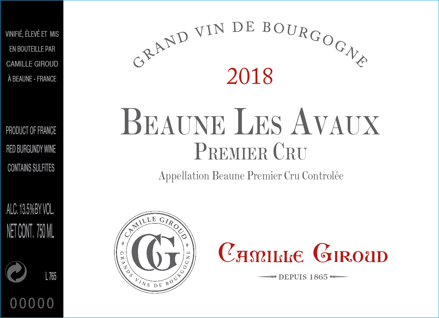 Beaune Les Avaux
