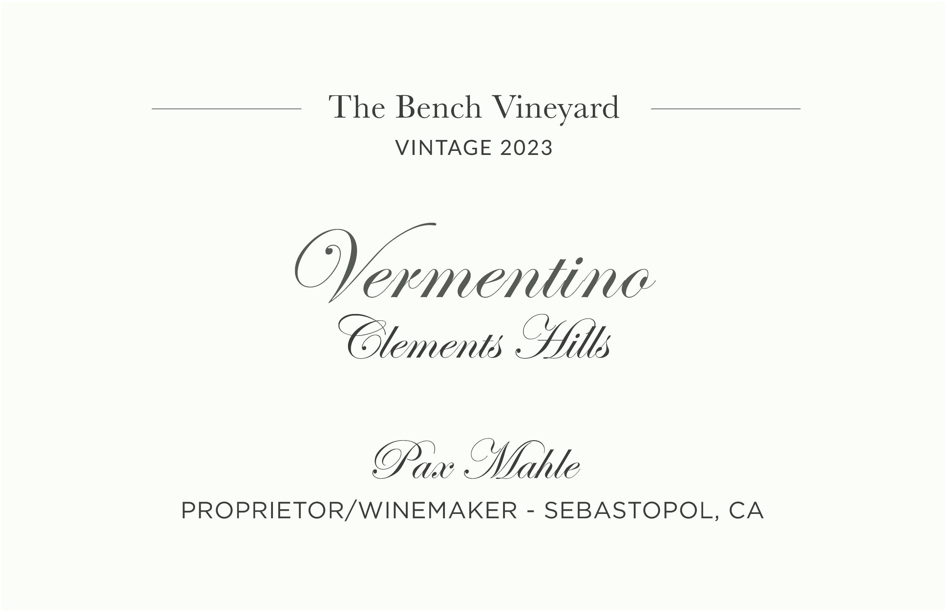 The Bench Vineyard