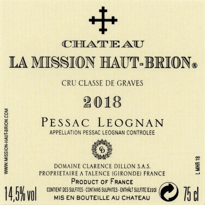 Cru Classe De Graves