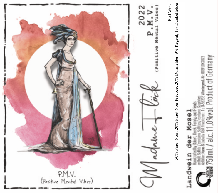 Pmv (Positive Mental Vibes) Madame Flöck