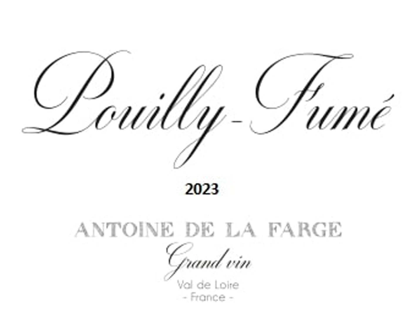 Pouilly - Fume Aop White Wine