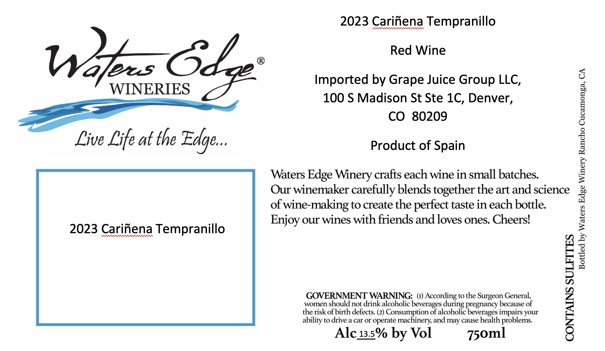 Cariñena Tempranillo