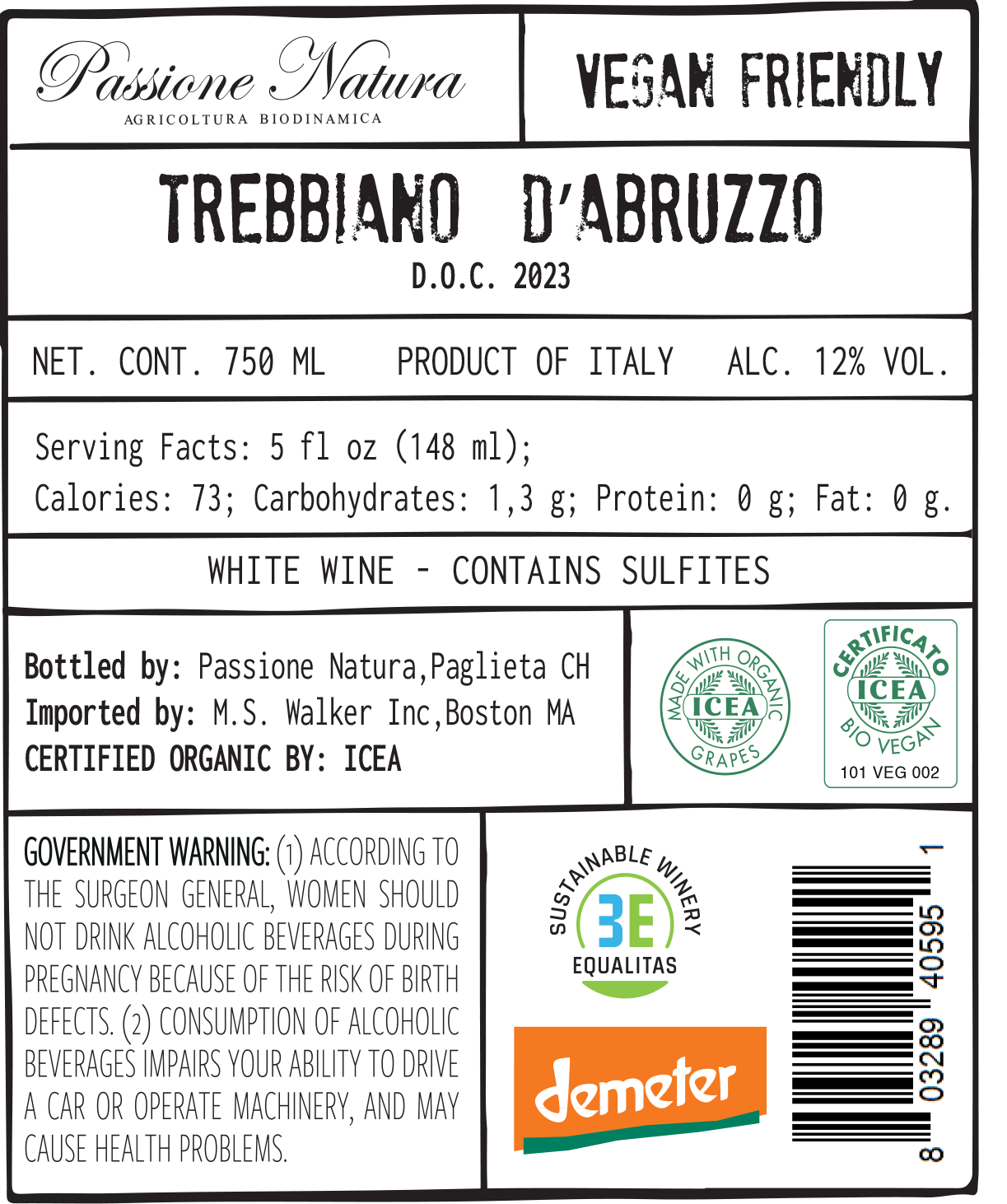 Passione Natura Trebbiano D'abruzzo