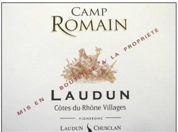 Camp Romain Cotes Du Rhone Villages Laudun White