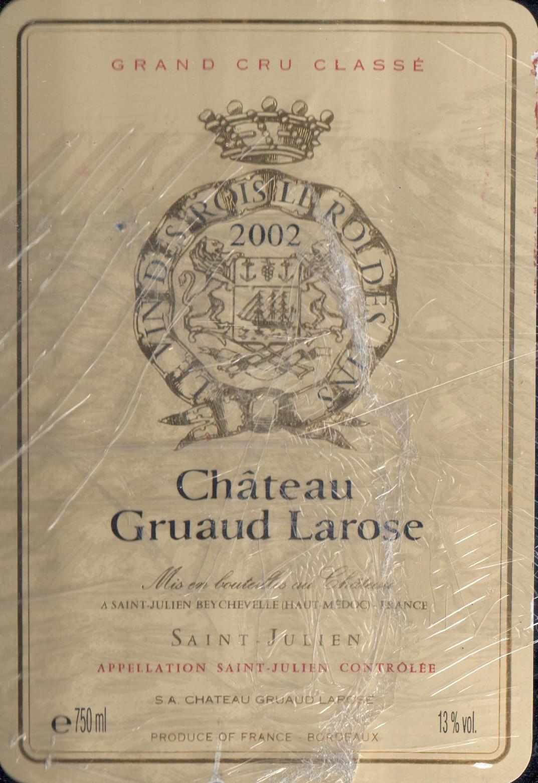 30 Grand Cru Is Le Tetel Ro Oldes Classé Saint Julien