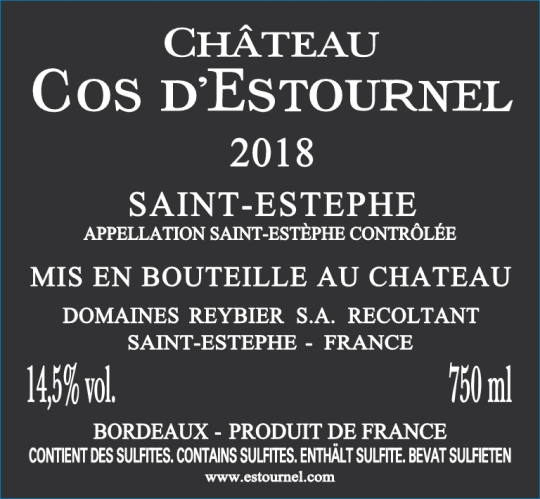 Opn Grand Cru Classé En 1855