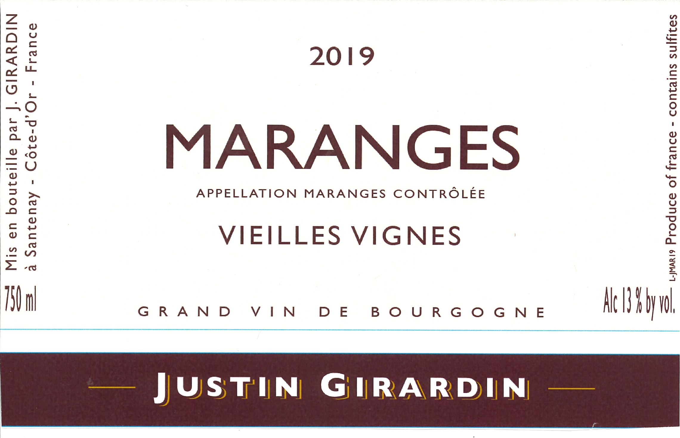 Vieilles Vignes Maranges