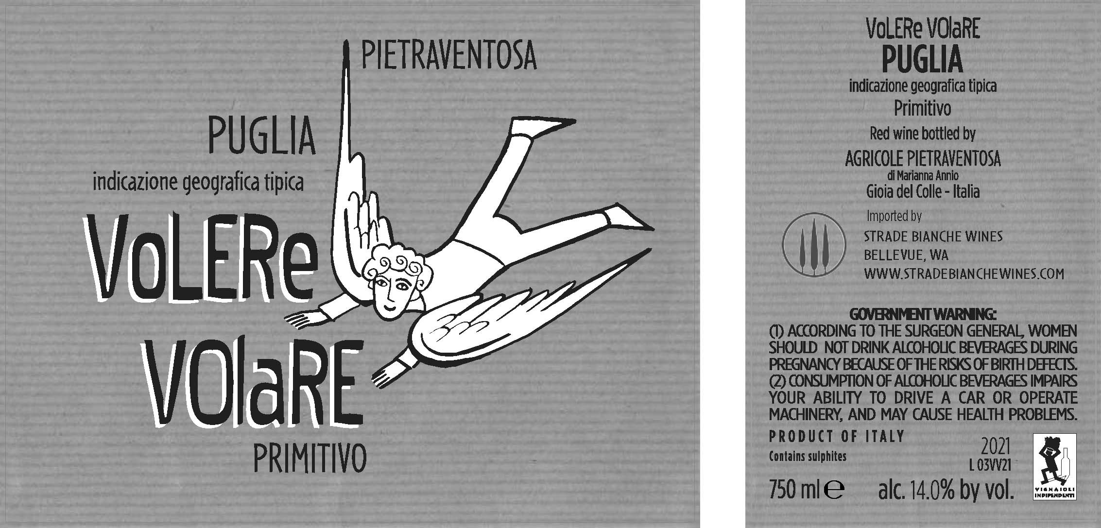 Volere Volare Primitivo