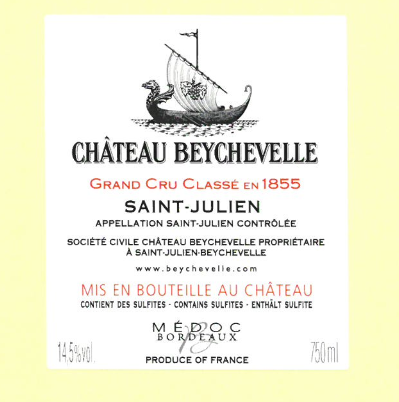 Château Beychevelle Grand Vin