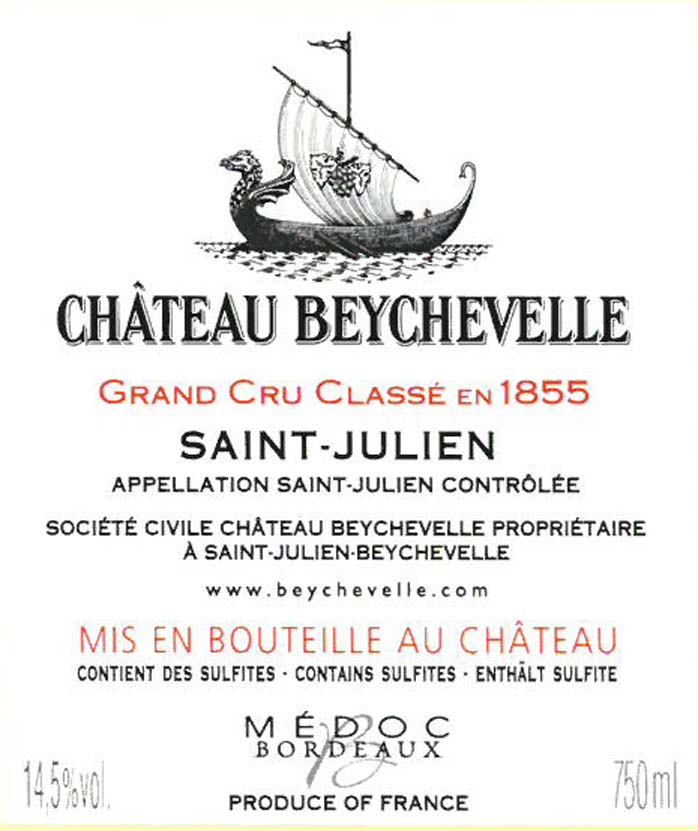 Chateau Beychevelle Grand Vin