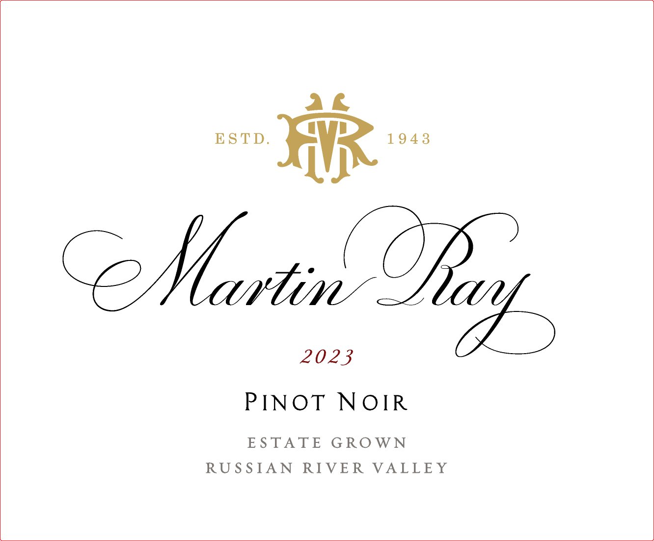 Estate Grown Pinot Noir
