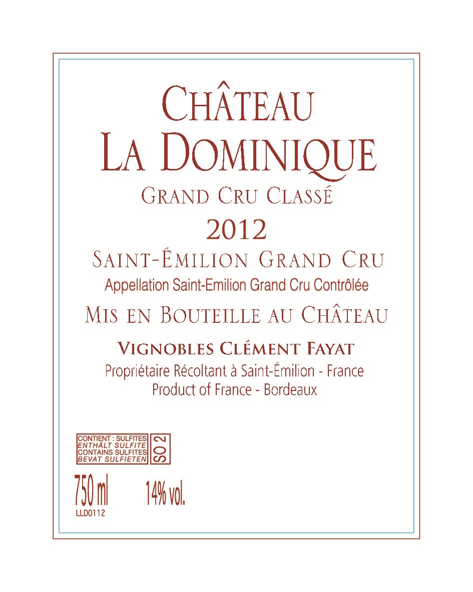 Château La Dominique Grand Cru Classé