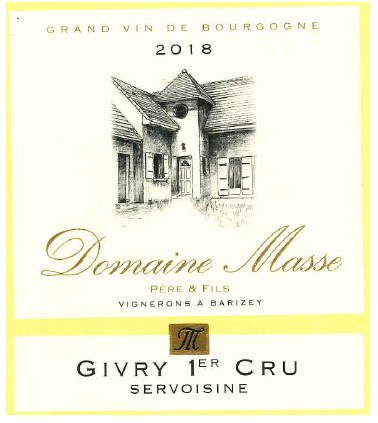 Givry 1er Cru Servoisine