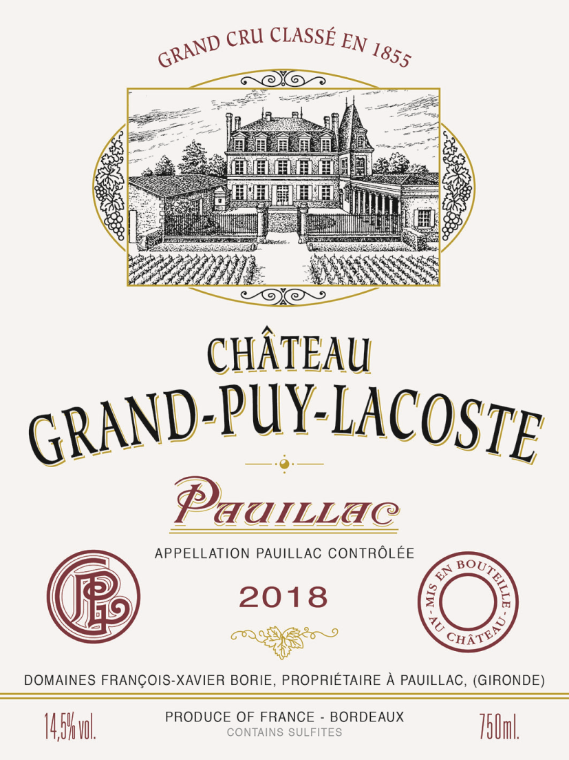 Château Grand - Puy - Lacoste Pauillac