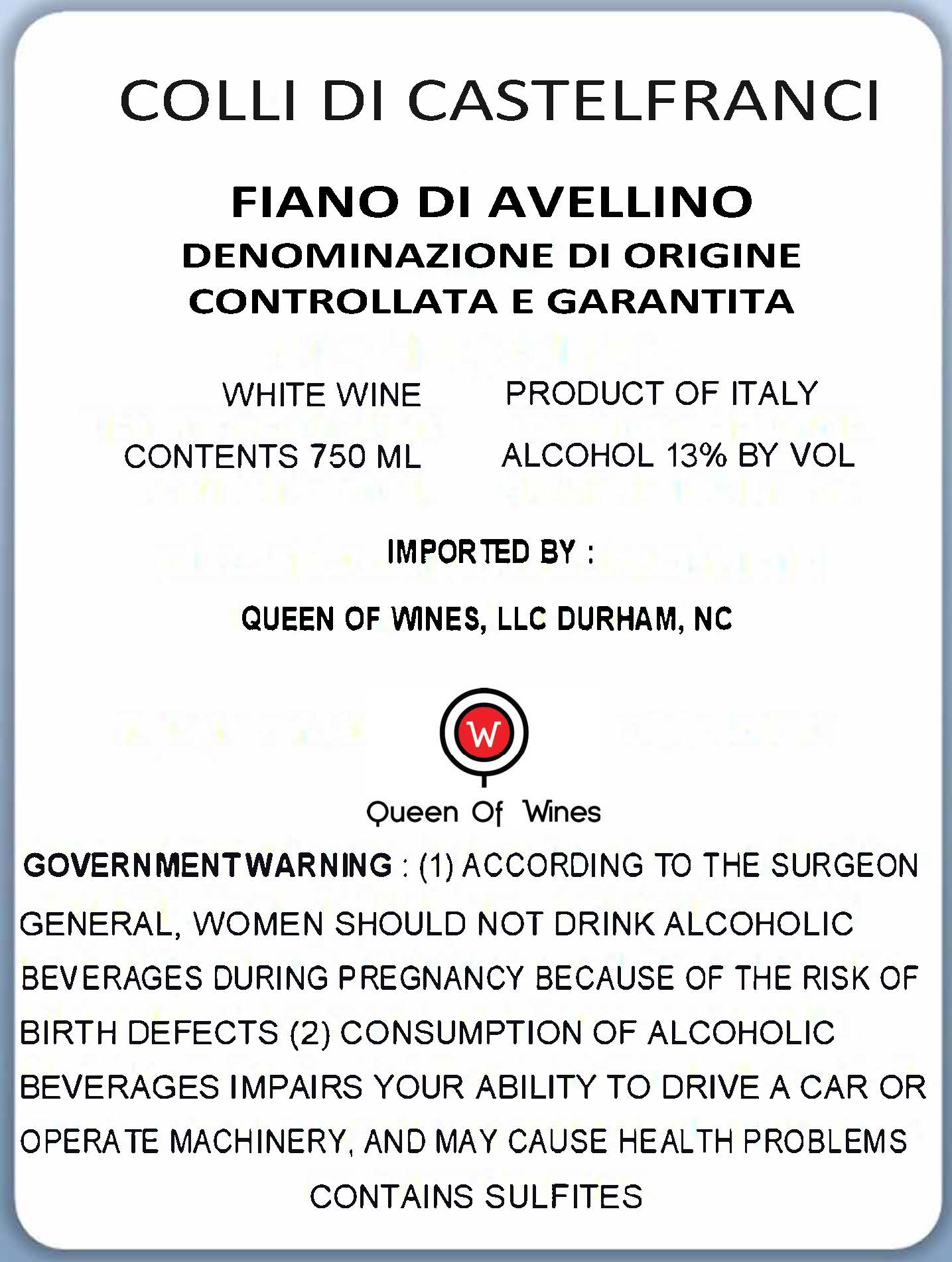 Fiano di Avellino