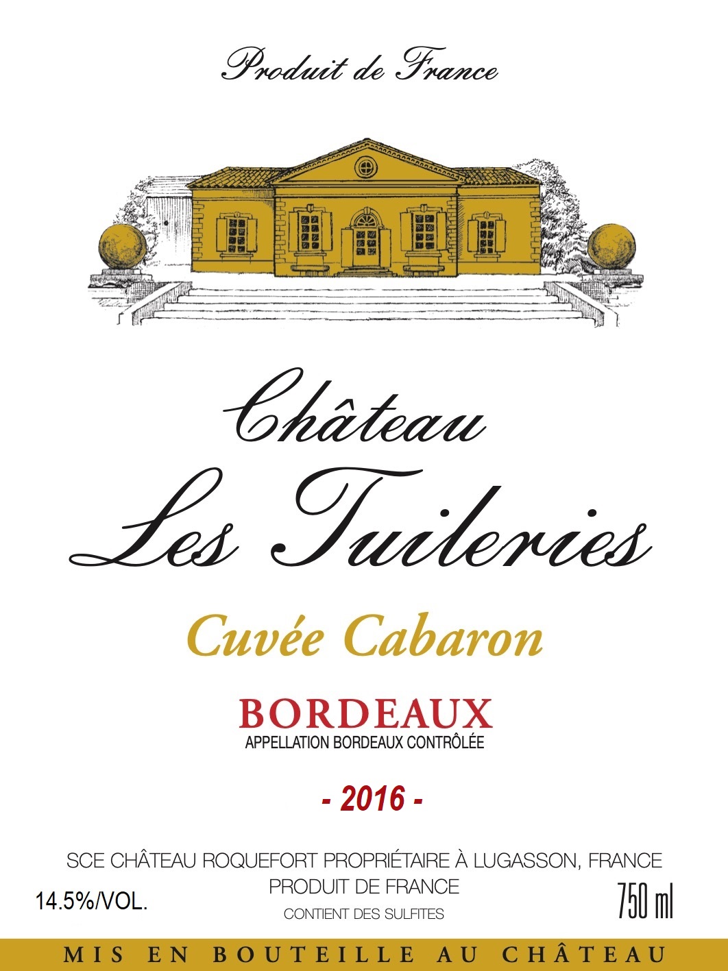 Les Tuileries Cuvée Cabaron