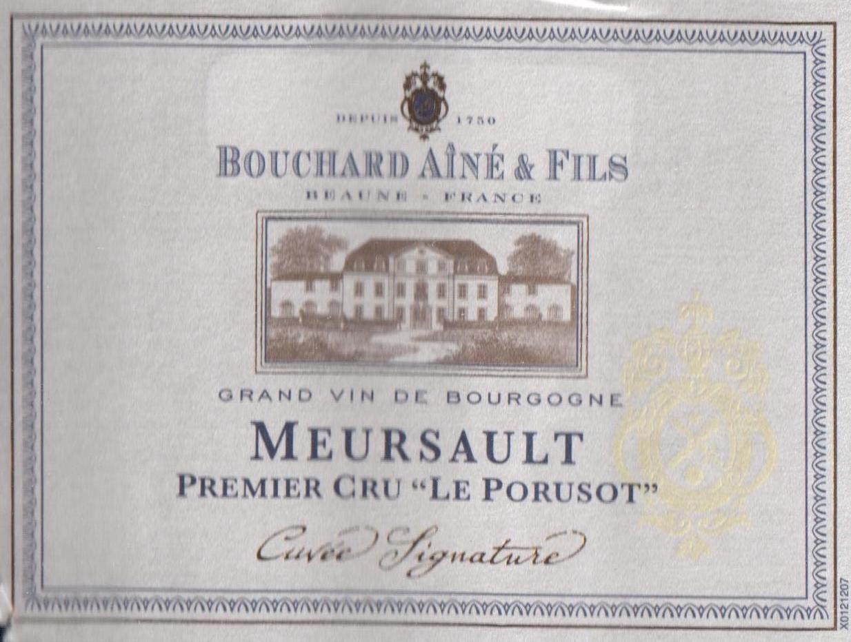 Cuvée Signature Meursault Premier Cru "Le Porusot"