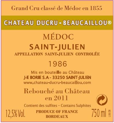 Ducru - Beaucaillou
