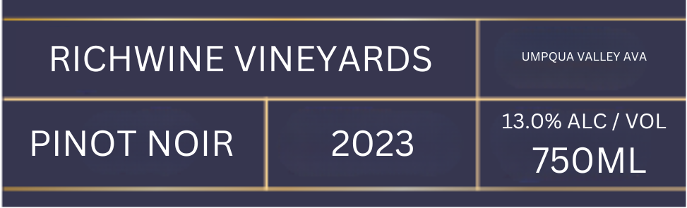 Umpqua Valley Ava Pinot Noir