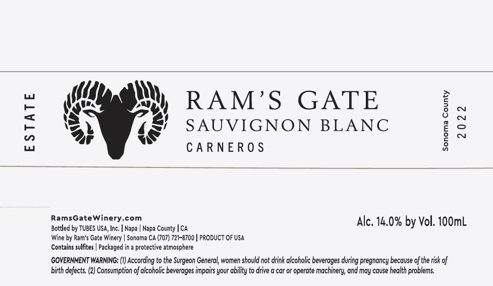 Tubes Sauvignon Blanc