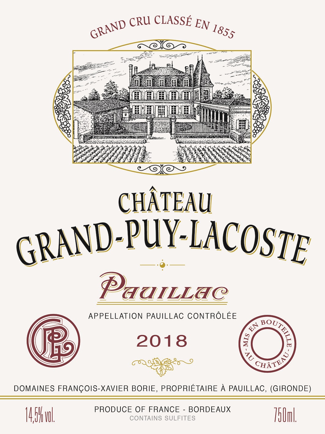 Ch . Grand Puy Lacoste